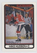 1990-91 O-Pee-Chee Mike Hudson #424 0ct8