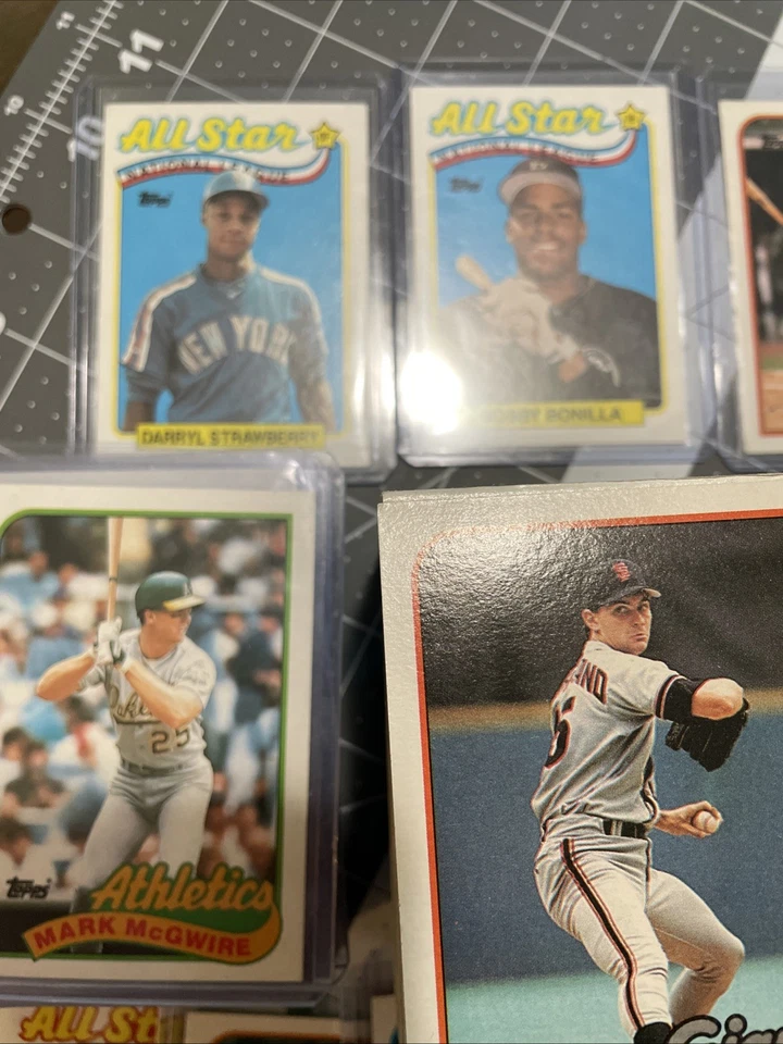 The Topps Co, Inc. 1989 - lote MLB Foto 4 de 4