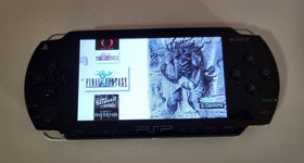 Sony PSP 1001 PlayStation Portable With IPS Screen Installed & Extras