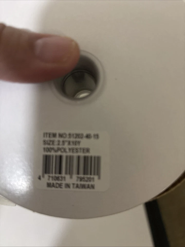 Cinta muy linda de Halloween alrededor de la esquina cinta de 2 1/2 pulgadas usada Foto 2 de 3