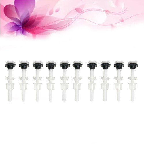 10pcs Plastic Flush Toilet Water Tank Push Buttons Rods Connector (80mm) - Picture 6 of 12