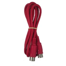 Cable Up CU/MD105/RED 5' MIDI Male to Same MIDI Cable (Red)