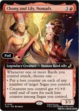 Chong and Lily, Nomads (Extended Art) TLE 192 MTG TLE Rare Foil EN NM