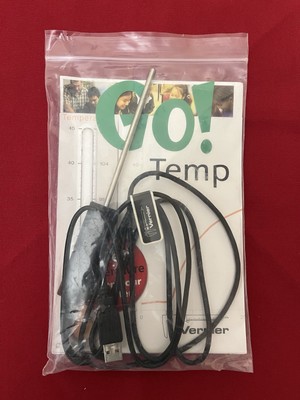 Vernier Go! Temp USB Temperature Probe Collect Temp Data On Your Computer