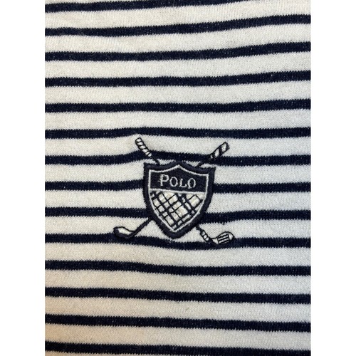 Chaleco Suéter Vintage Polo Golf Ralph Lauren Para Mujer S Rayas Sin Mangas Golf - Imagen 11 de 15