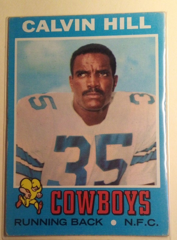 Cowboy Calvin Hill #217 NFL 1971 Topps Mnt. View Pictures Free Shipping