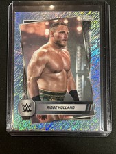 🔥Ridge Holland 2025 Topps Chrome WWE NXT Aqua Shimmer 114/199