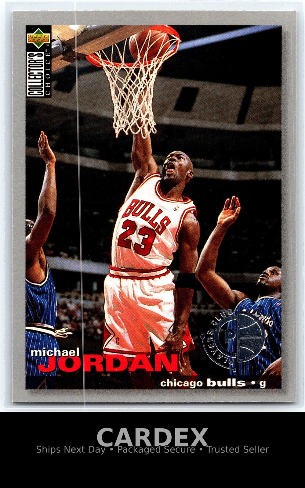 1995-96 Collector's Choice #45 Michael Jordan Player's Club