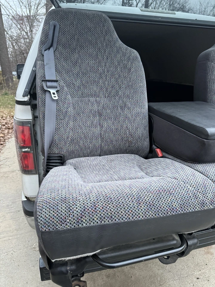 Assentos manuais de tecido para caminhão 1998 1999 2000 2001 2002 Dodge Ram fabricante de equipamento original - Imagem 3 de 4