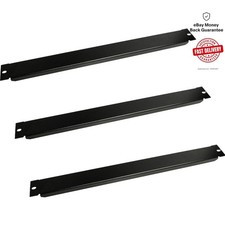 Professional 1U Rack Blanking Panel - 3-Pack for Enhanced Airflow and Protection