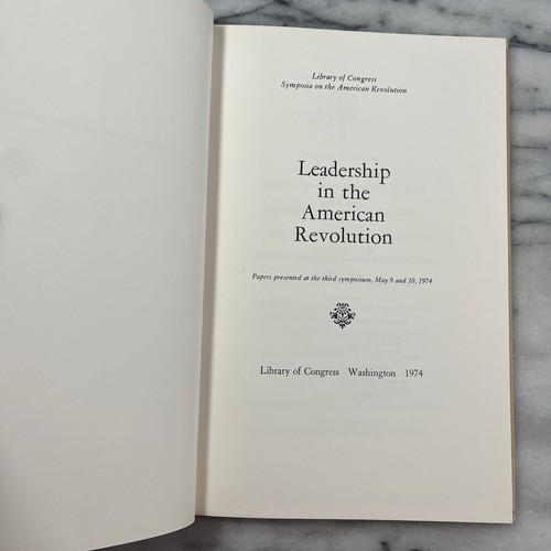 The Library Of Congress Symposia On The American Revolution 1972-76 Buchpaket - Bild 11 von 24