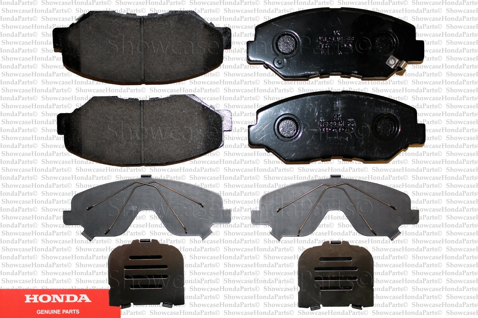 Genuine Honda OEM Front Brake Pad Kit Fits 20052006 CRV (Pads,Shims,Grease) eBay