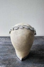 Beautiful Long Lear CZ Classic Wedding Tiara In 925 Solid Silver  Pave Set CZ