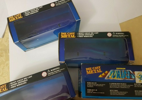 SCATOLE BOX VUOTE MODELLINI SUNNY SIDE SCALA 1/24 - ONLY EMPTY BOX - Foto 5 di 19