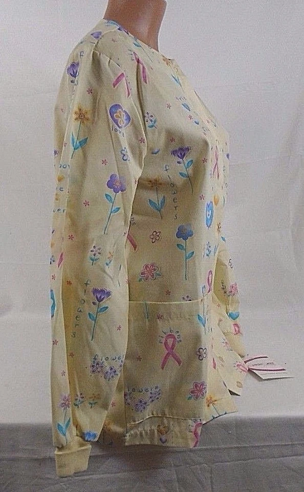 Abrigo/Exfoliante Cherokee Manga Larga de Laboratorio Cinta Talla Extra Pequeña 350 RBON 753A Foto 2 de 4