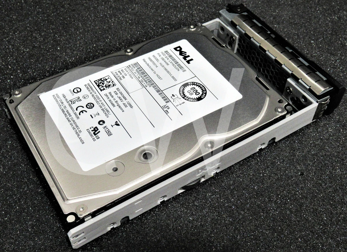 Dell 3.5 in Form Factor Internal Hard Disk Drives 600 GB Storage