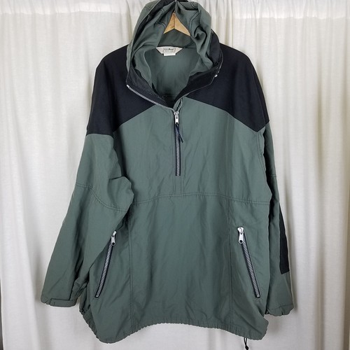 Vintage LL Bean Nylon Hooded Anorak 