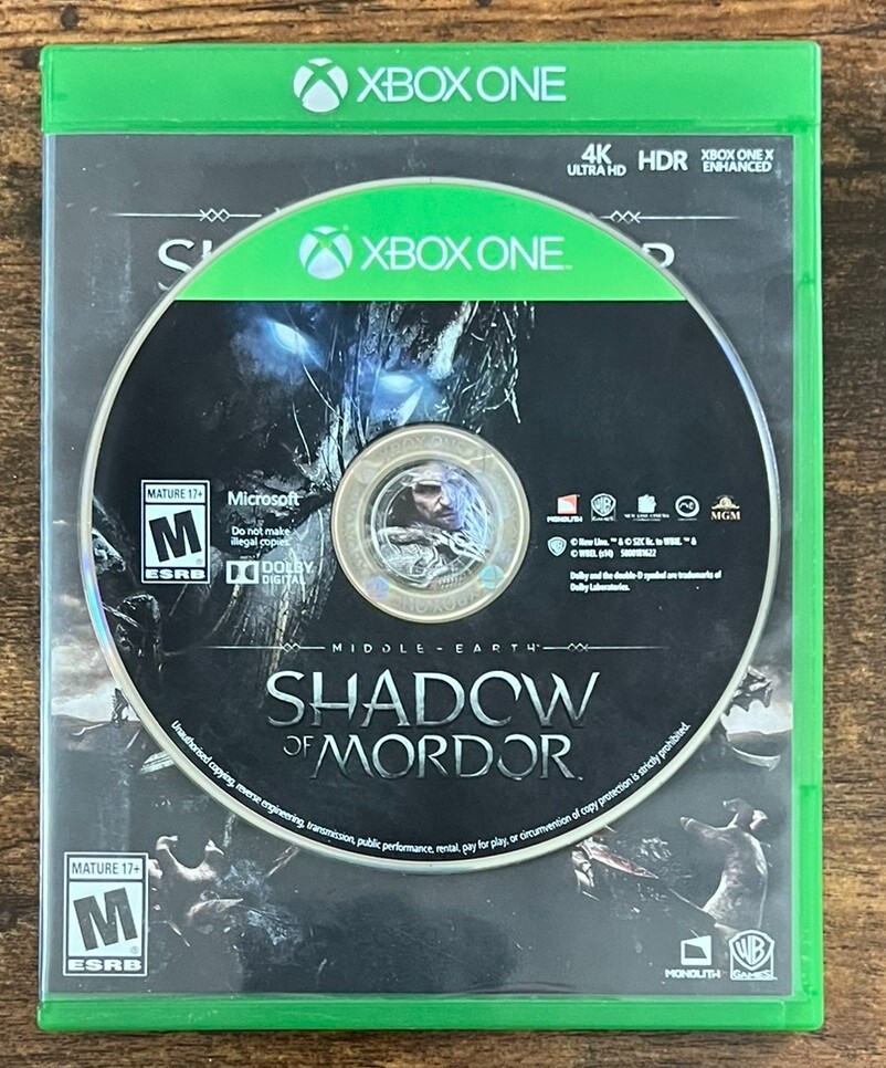 Shadow Of Mordor【中古美品・xbox360メタルボックス欧州版