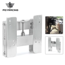 Aluminum 4'' Adjustable Outboard Boat Manual Jack Plate Motor Setback 4.0INCH