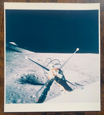 Vintage NASA Foto - Apollo 15 Lunar Surface ''A Kodak Paper''