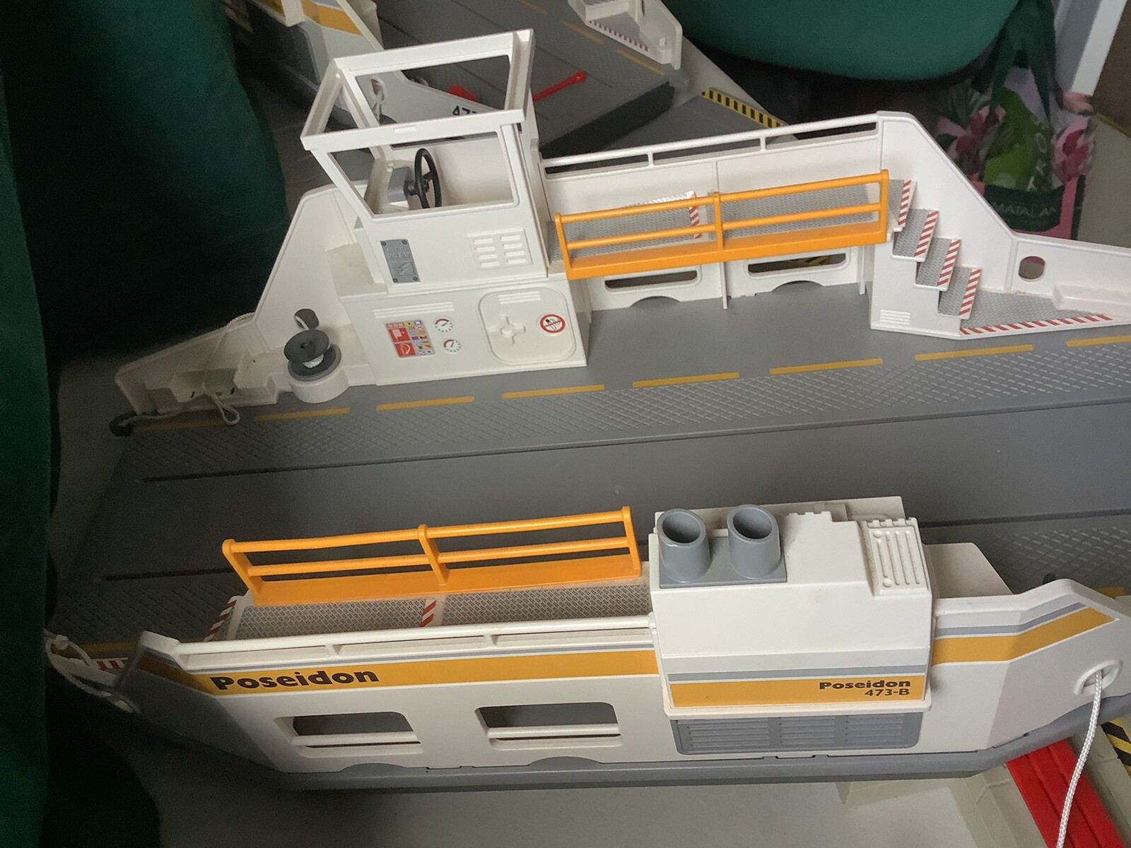 Playmobil Vintage Car Ferry With Pier eBay