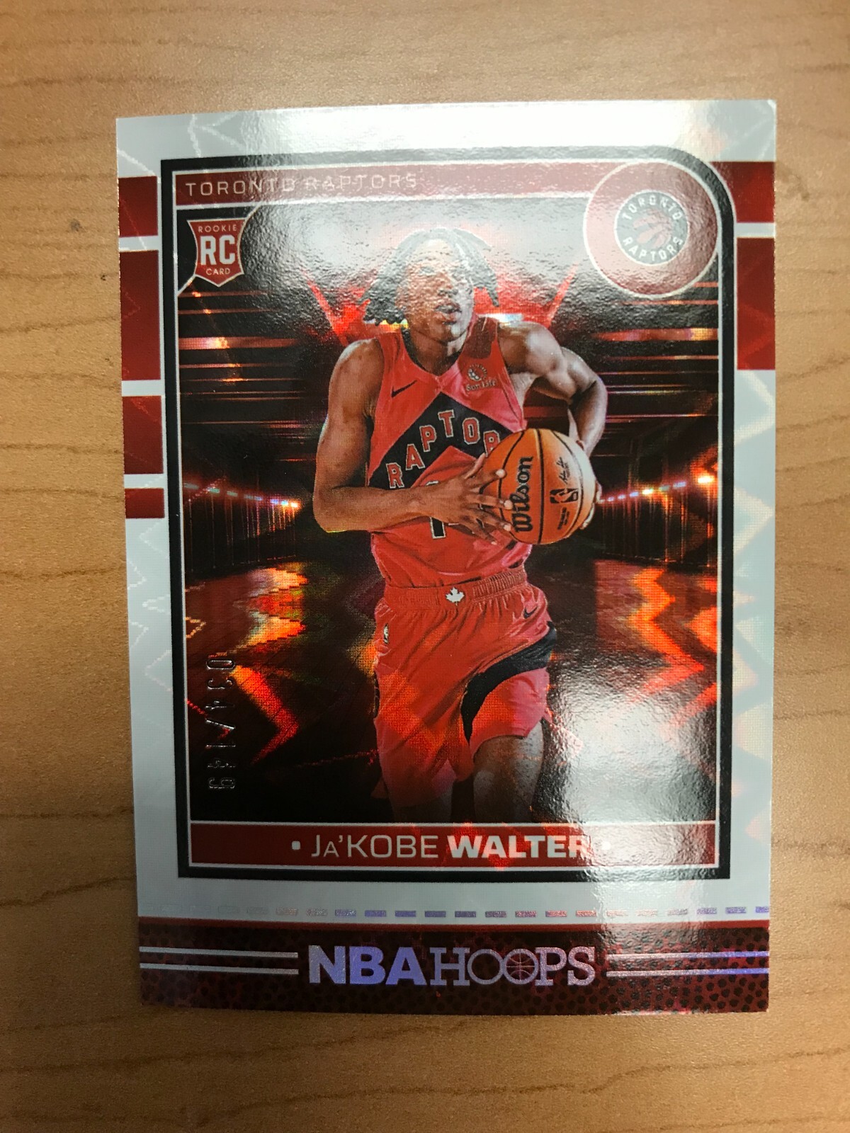 2024-25 Panini NBA Hoops - Ja'Kobe Walter #249 White Explosion 034/149 (RC)