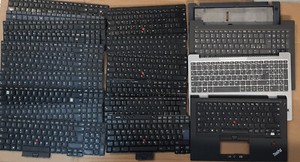 Konvolut 23 Notebook Tastaturen für Ersatzteile