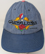 Vintage 1992 Grateful Dead Snapback Hat Cap Skull & Rose USA Made 90s 1990s