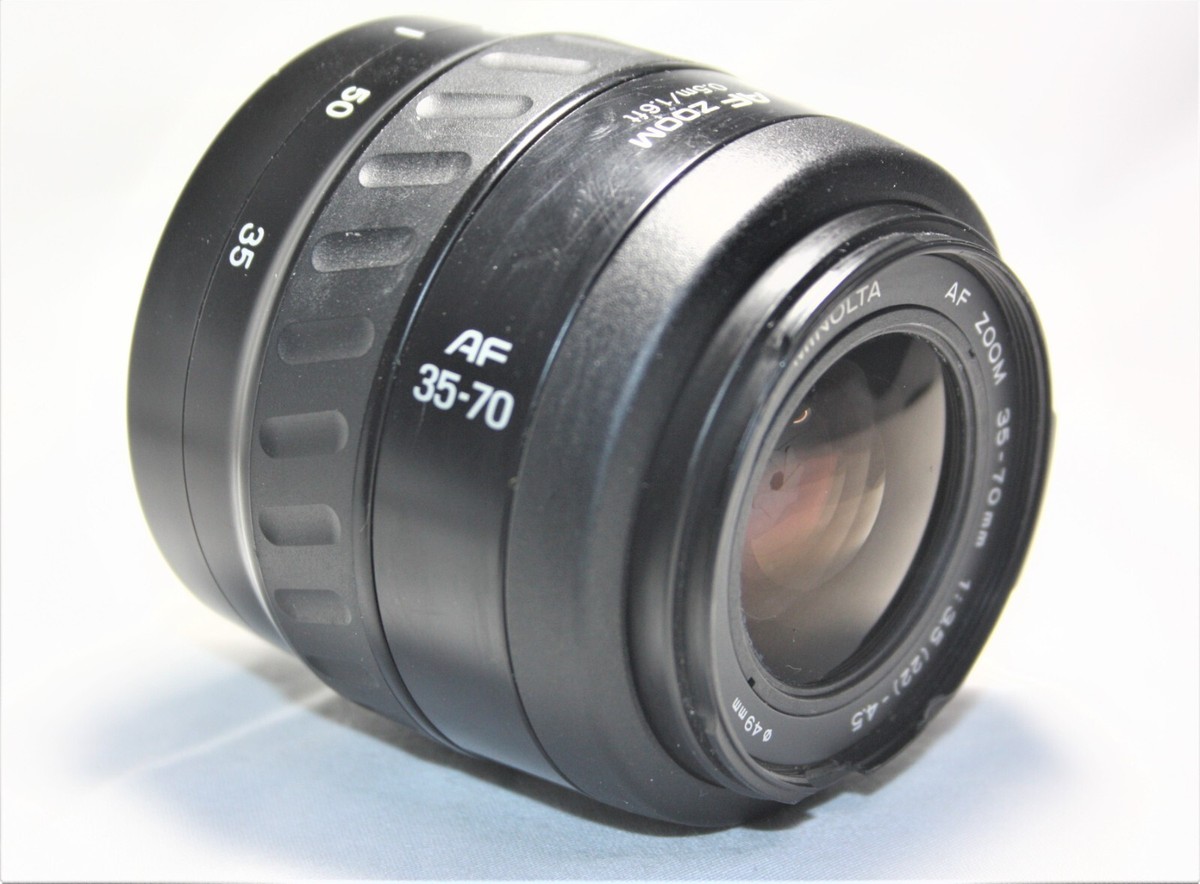 Minolta AF ZOOM 35-70mm レンズ Amazon.com : Minolta 35-70 AF Lens 3.5-4.5 : Camera Lenses