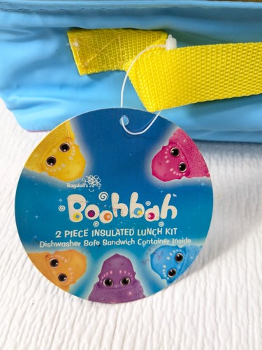 NEW Boohbah Lunch Bag Zing Zing Zingbah Ragdoll Purple Blue Pink Yellow Vintage - Picture 8 of 12