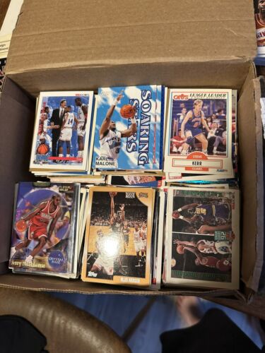 Huge Lot Of vintage nba Basketball Cards-Michael Jordan, Allen Iverson, Shaq