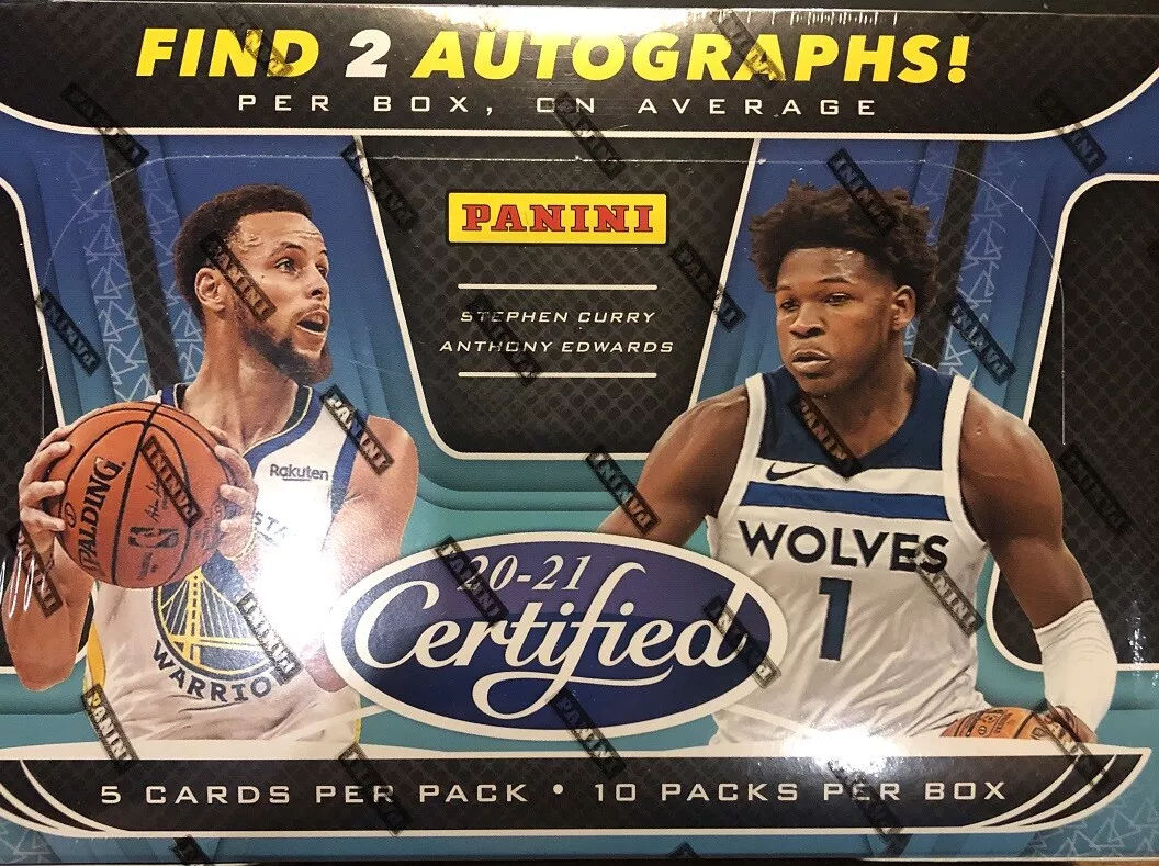 2020-21 20-21 PANINI CERTIFIED Basketball NBA HOBBY BOX SEALED