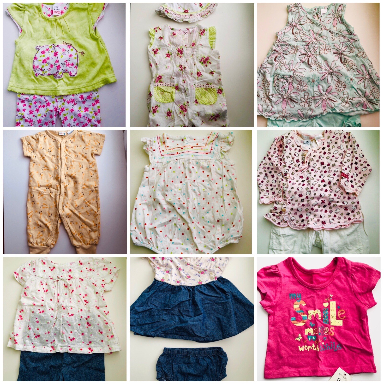 M&S baby girls short sleeved Tshirt age 36 months eBay