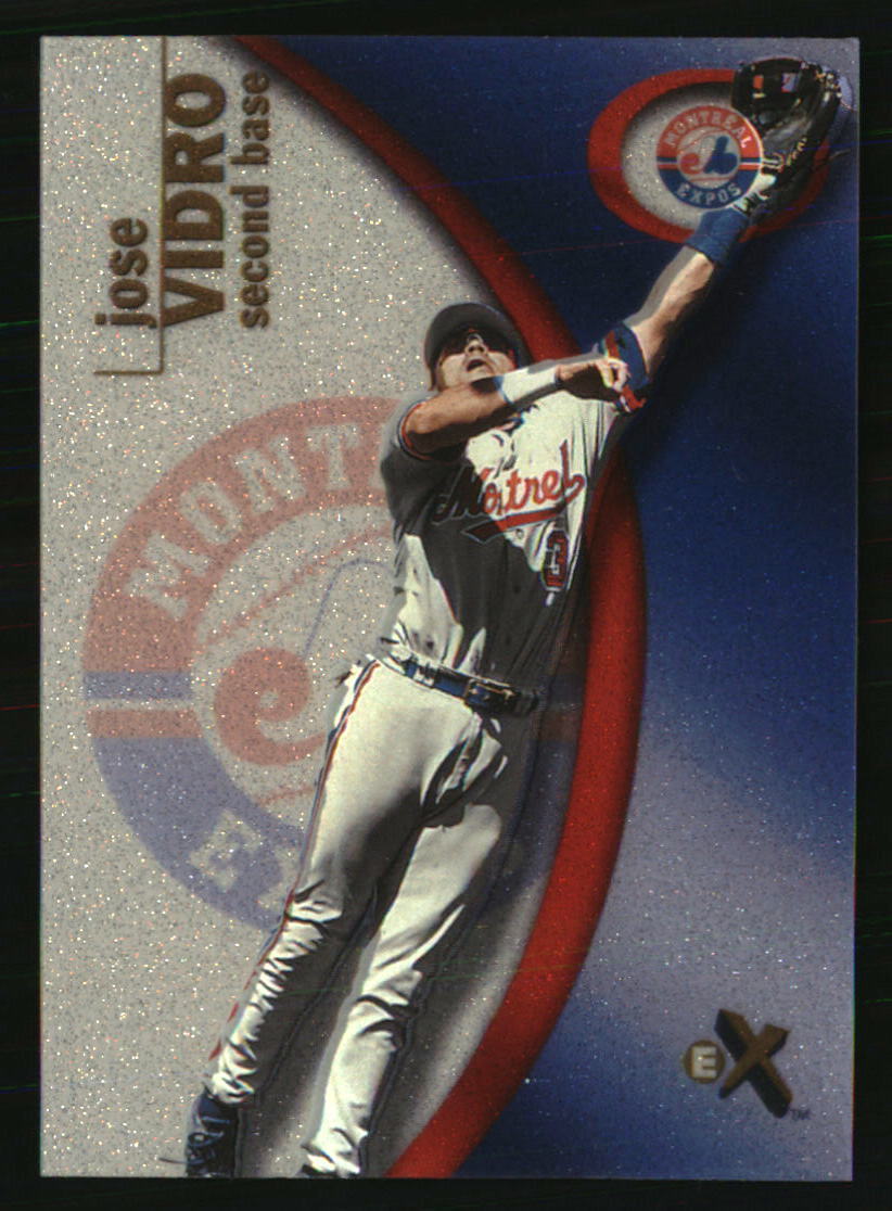 Jose Vidro 2001 Fleer E-X #73 BASEBALL Card