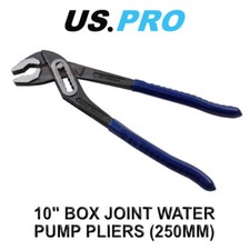 US PRO Tools 10" Slip, Box Joint Water Pump Pliers Adjustable Swan Neck 2205