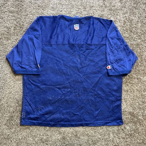 Camiseta de fútbol americano de colección de los New York Giants adulto talla 44 (L) malla de práctica de campeón años 90 - Imagen 2 de 9