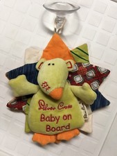 Silver Cross Baby on Board Hedgehog Cloth Vehicle Car Sign 