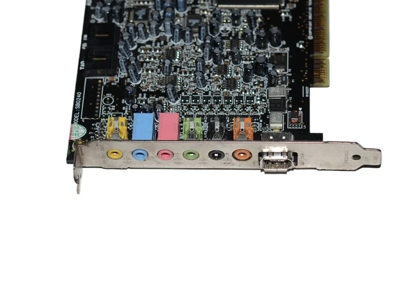 CREATIVE LABS SOUND BLASTER AUDIGY 2 6.1 AUDIO SOUND CARD SB0240 5187-4409 - Image 2 of 4