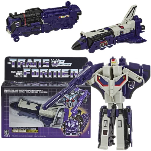 Transformers G1 Astrotrain Triple Changer 1985 Vintage Figure Hasbro Official
