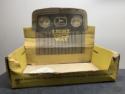 1968 John Deere 140 headlight kit display box | My Tractor Forum