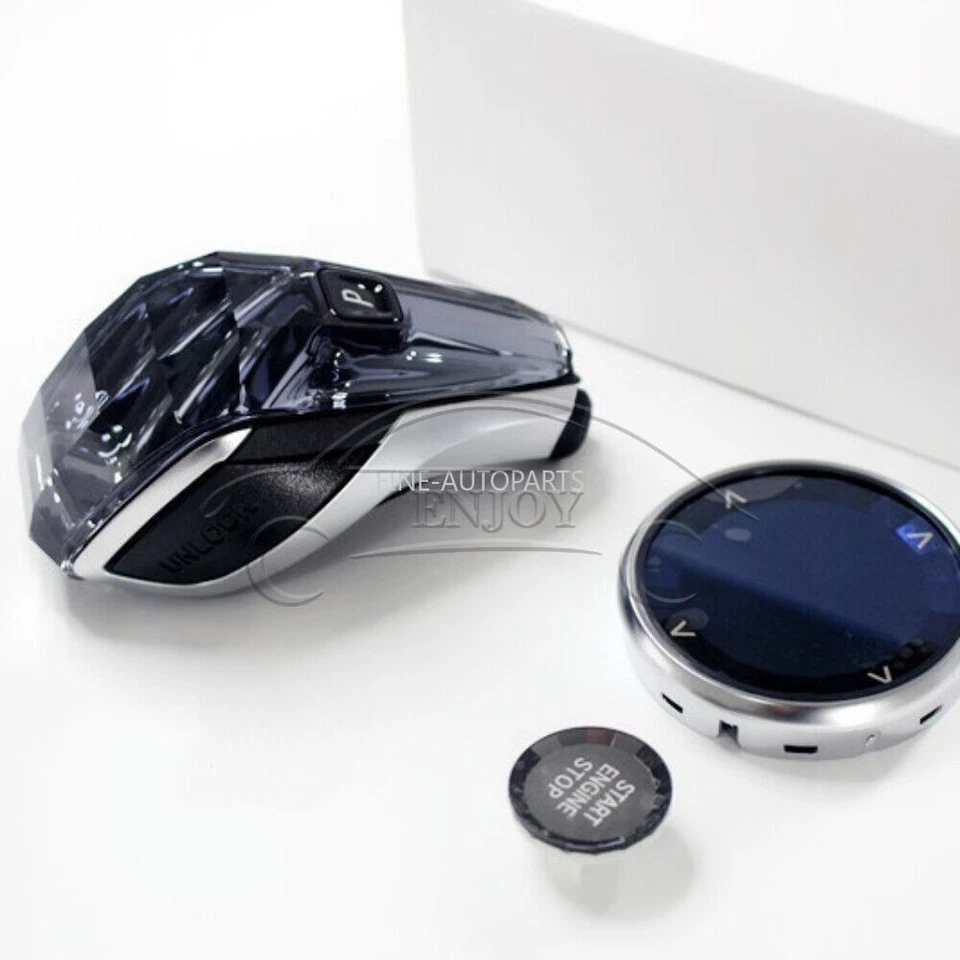 3Pcs/ Set Crystal Gear Shift Knob Decorate For BMW X3 X4 X5 1 2 3 4 5 6 7 Series - Image 2 of 4