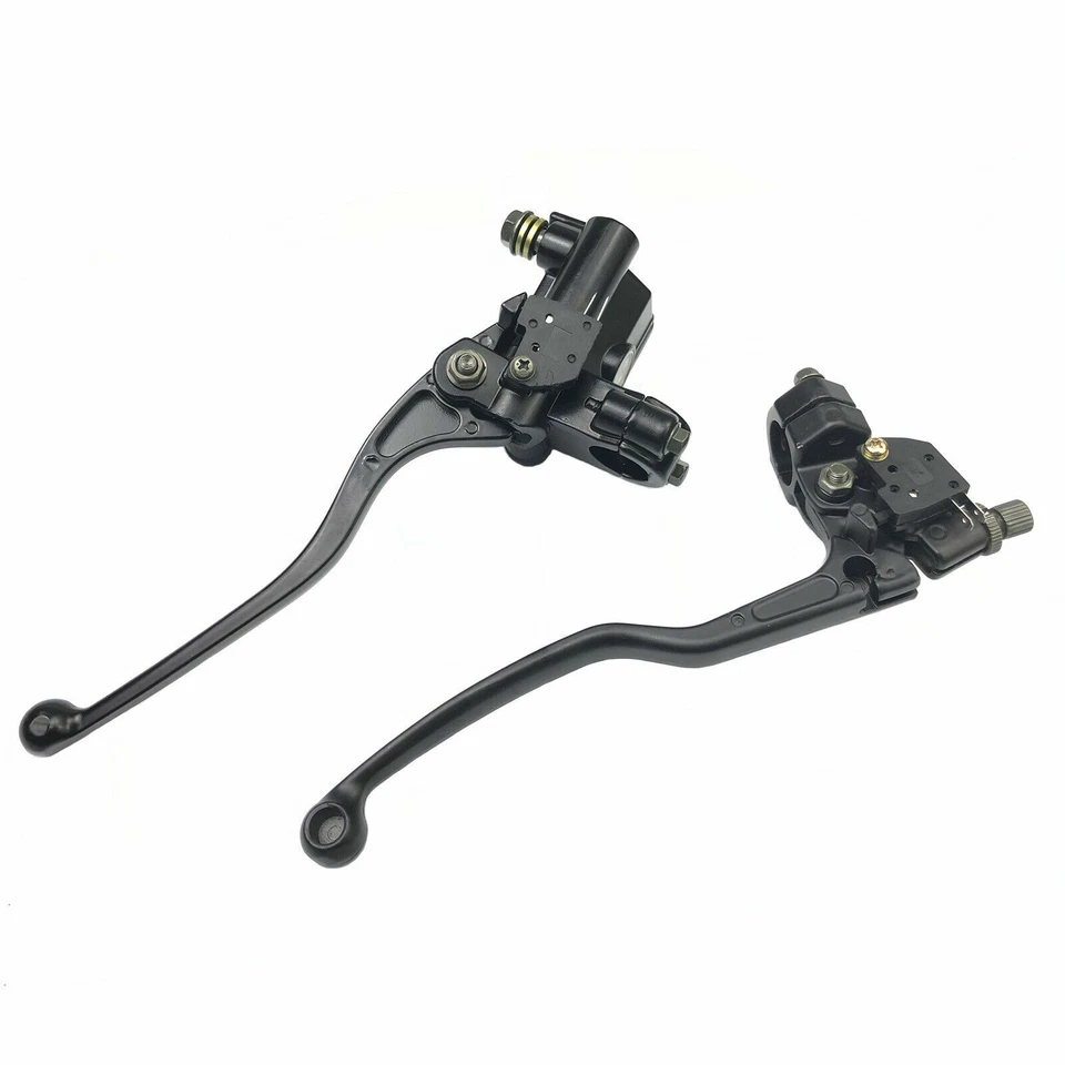 Palanca de embrague de control de freno hidráulico cilindro maestro manillar motocicleta 22 mm Foto 4 de 4