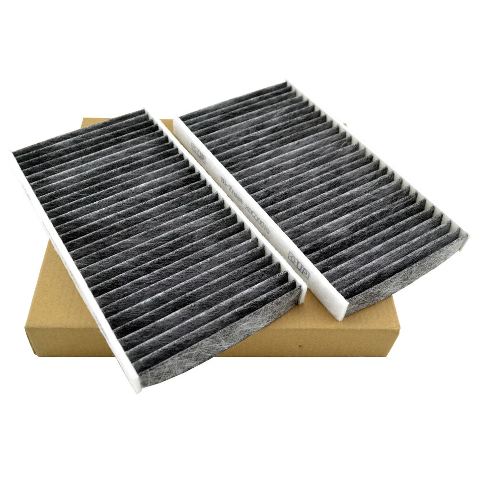 Filtro de aire de cabina de fibra de carbono para Kia Sorento 2003 2004 2005 2006 2007 2008 2009 Foto 4 de 4