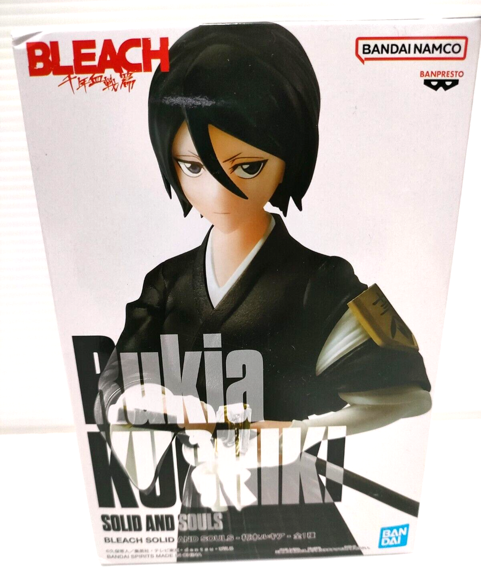 Bleach Rukia Kuchiki Figure 5.51in Solid And Souls BANDAI 2023