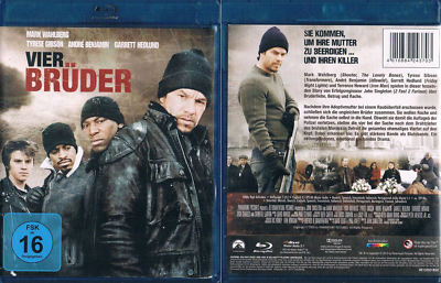 VIER BRÜDER (2005) --- Four Brothers --- Blu-ray --- Mark Wahlberg --- Uncut ---