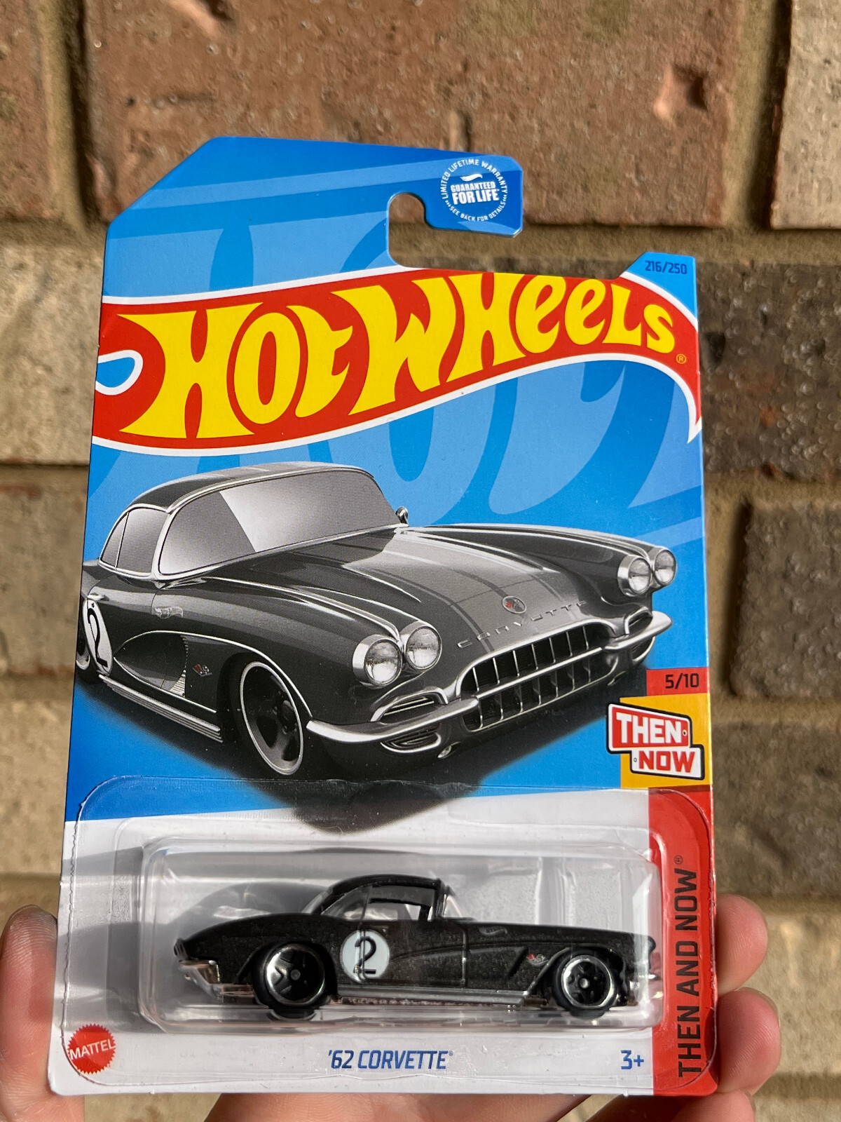 Hot Wheels 1962 Chevrolet Corvette HW Then and Now 5/10 #216 of 250