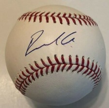 RONALDO HERNANDEZ SIGNED RAWLINGS MLB BASEBALL TAMPA BAY RAYS COA  