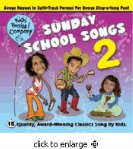 Kids Praise - Sunday School Songs 2 CD NEW