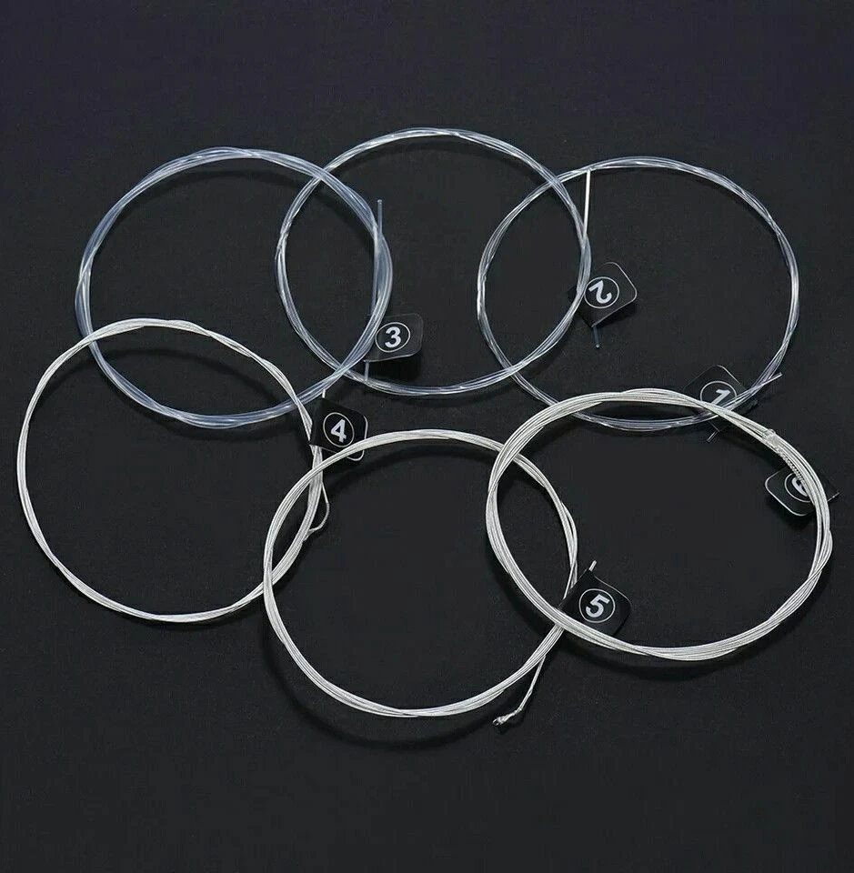 MUTA SET CORDE CHITARRA CLASSICA ORPHEE NX35 NYLON ARGENTO ALTA QUALITA' HARD - Immagine 2 di 4