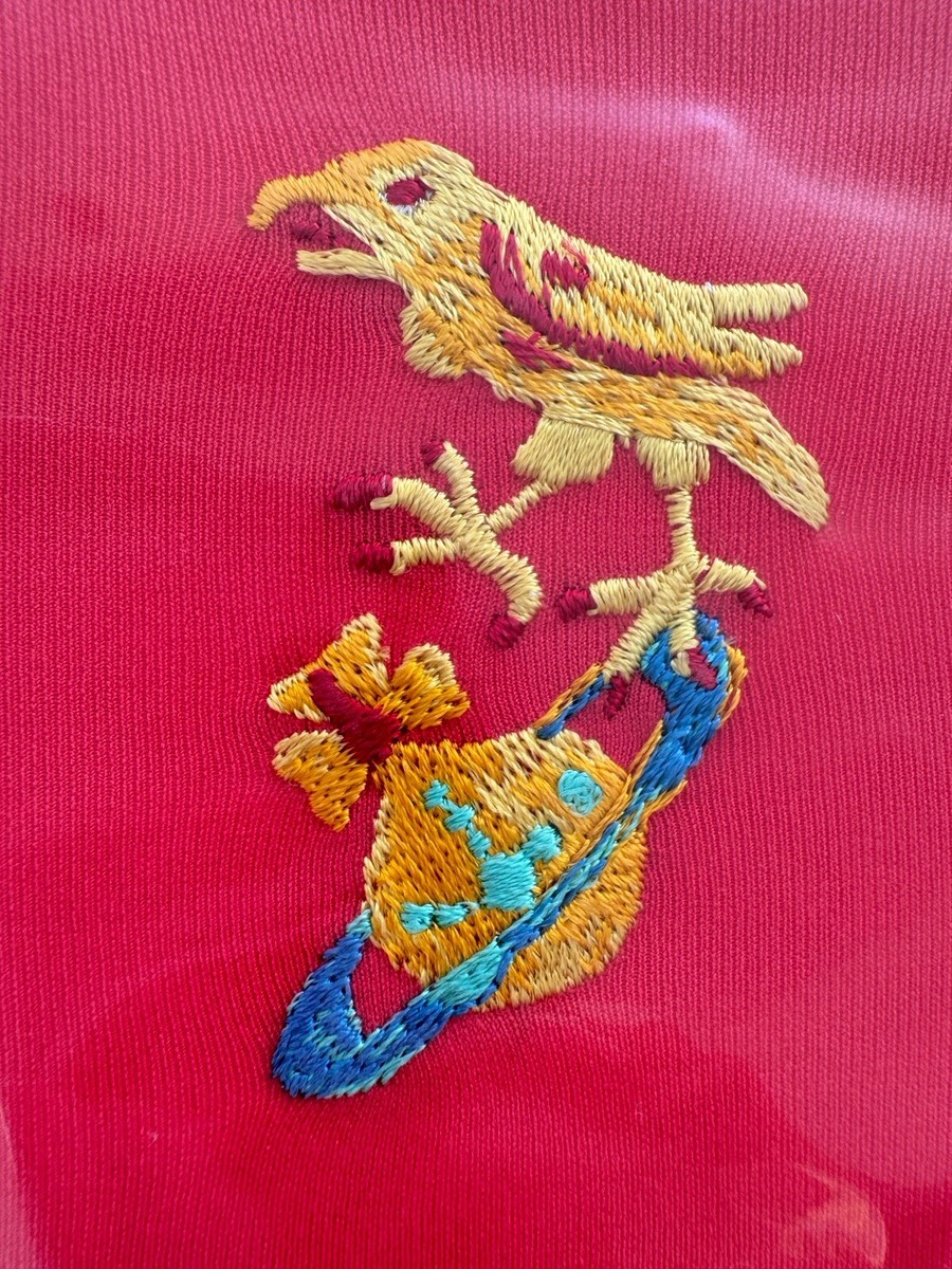 Vivienne Westwood Pantyhose Stocking Tights RED embroidered Orb